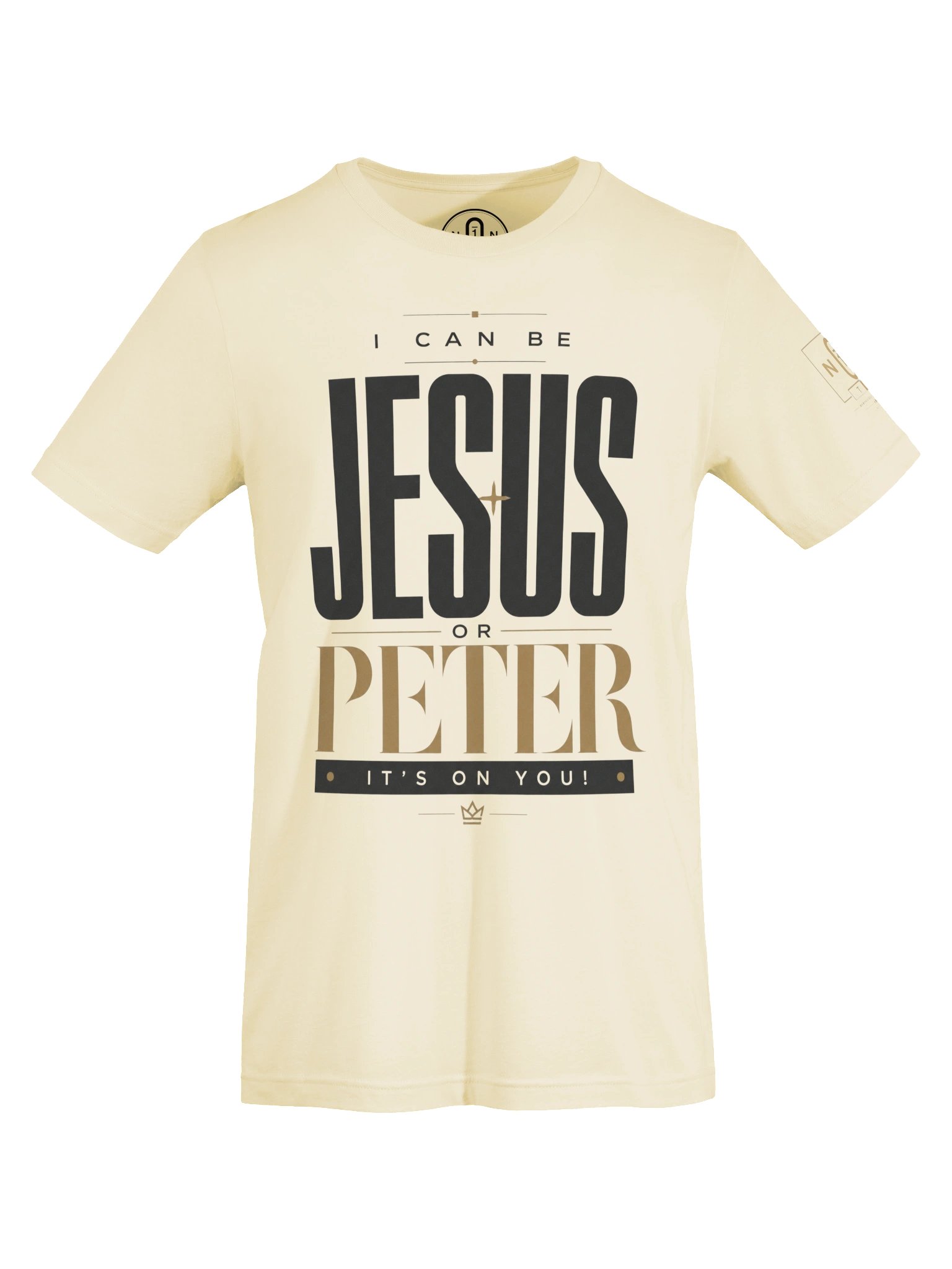 I Can Be Jesus or Peter Typographic Tee™ product image (5)