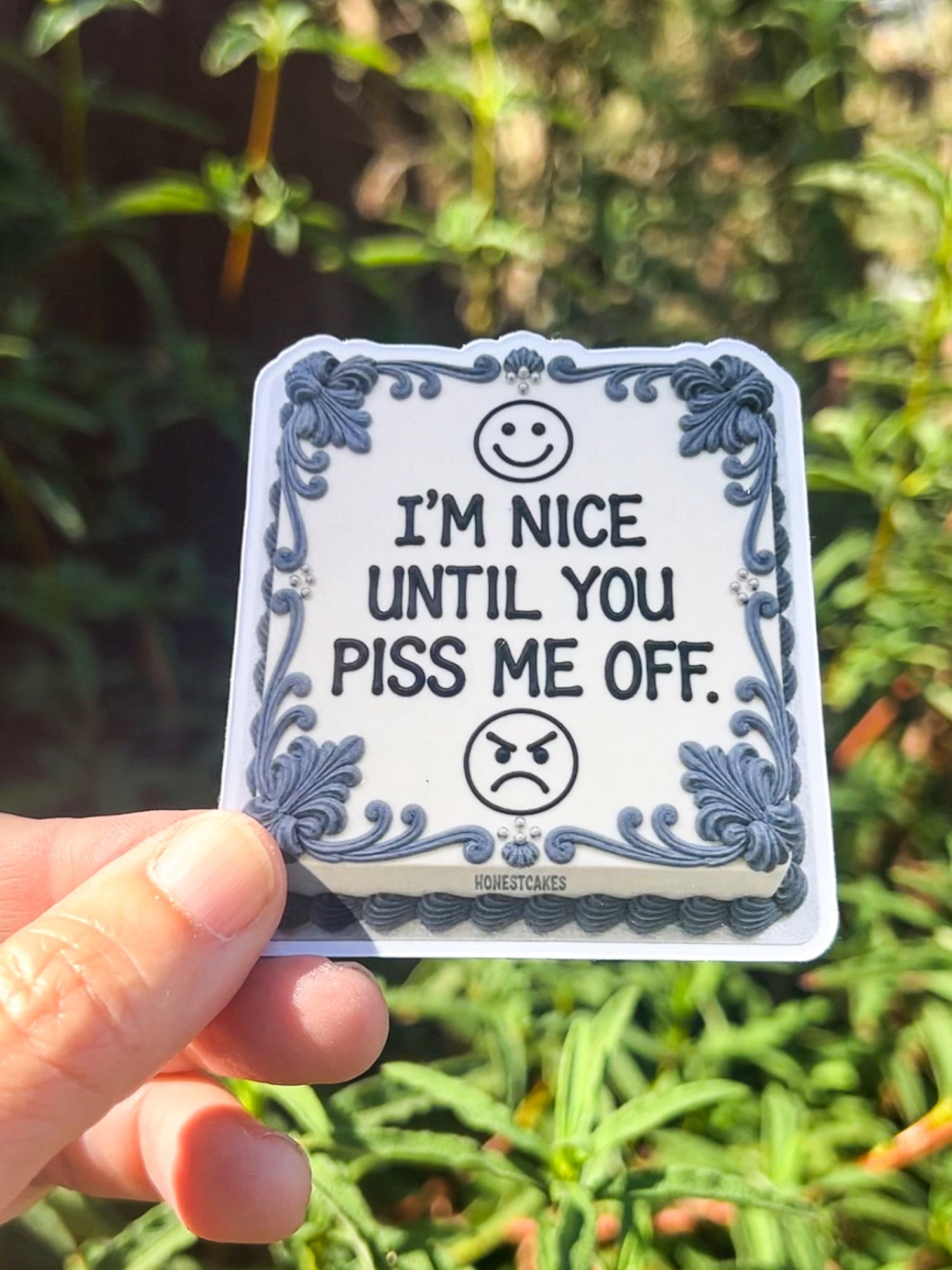 FRIDGE MAGNET: I'm Nice Until You Piss Me Off - FREE SHIPPING product image (2)