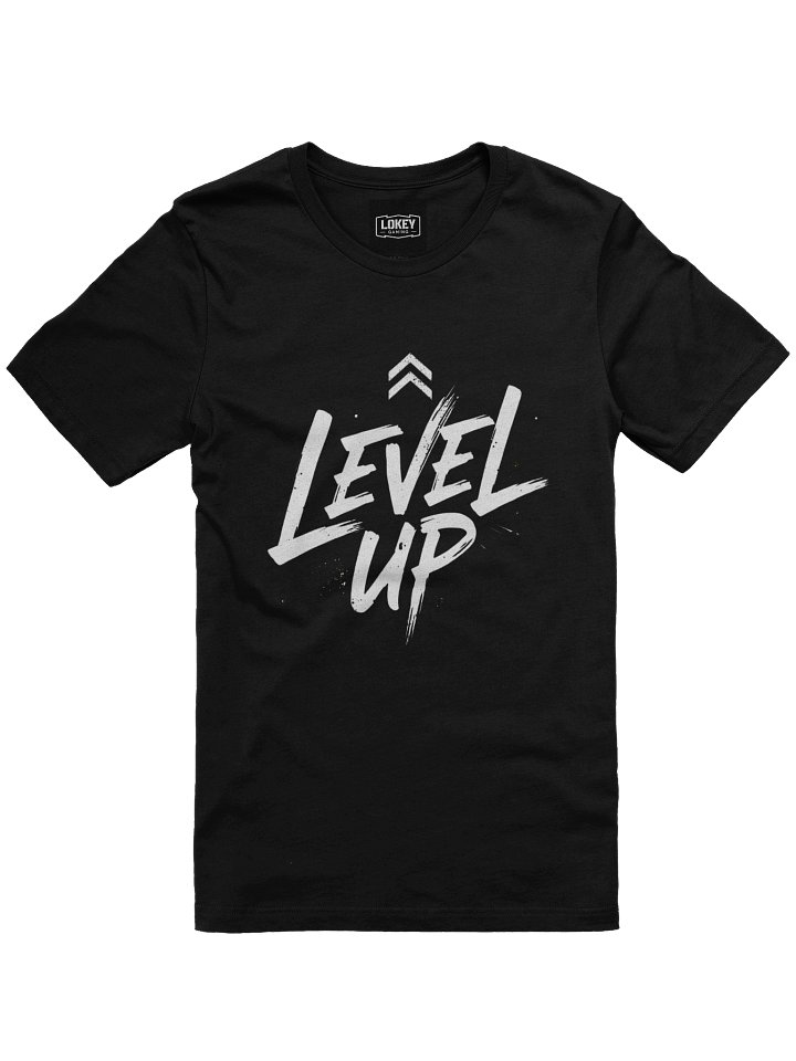LEVEL UP Brushstroke Tee — LoKeYb product image (3)