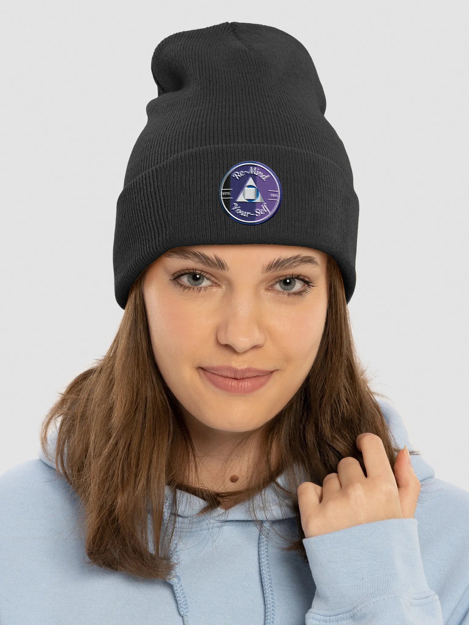 Re-Mind-Your-Self Cuffed Beanie product image (3)