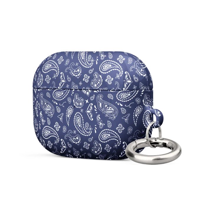 Indigo Bandana AirPods Case product image (42)