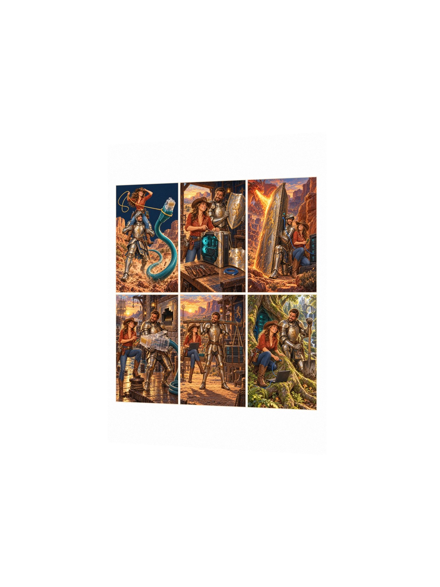 Collector Grid Small Art Print product image (2)