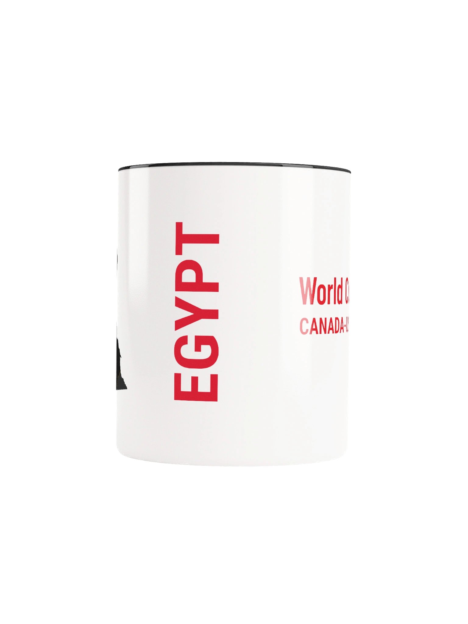 Egypt 2026 World Cup Flag Mug - Egypt Soccer Fan Coffee Cup - Premium Two-Tone Ceramic Mug product image (5)