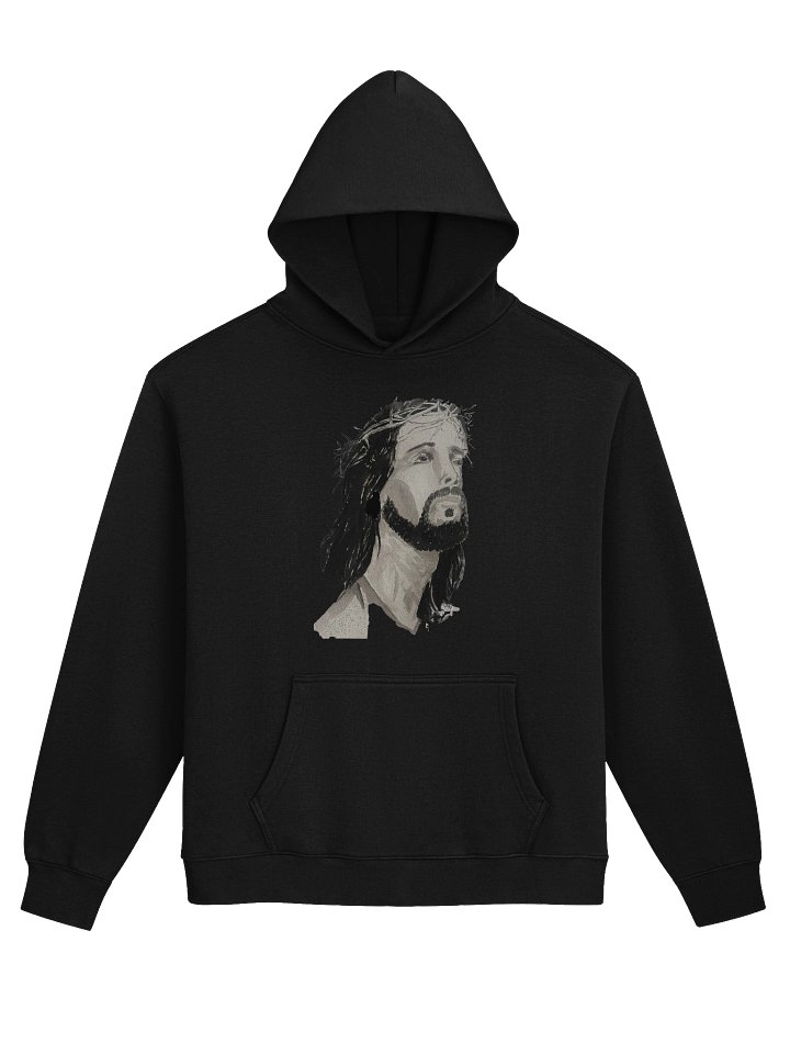 Oversized Comfort Premium Christ Head Hoodie product image (3)