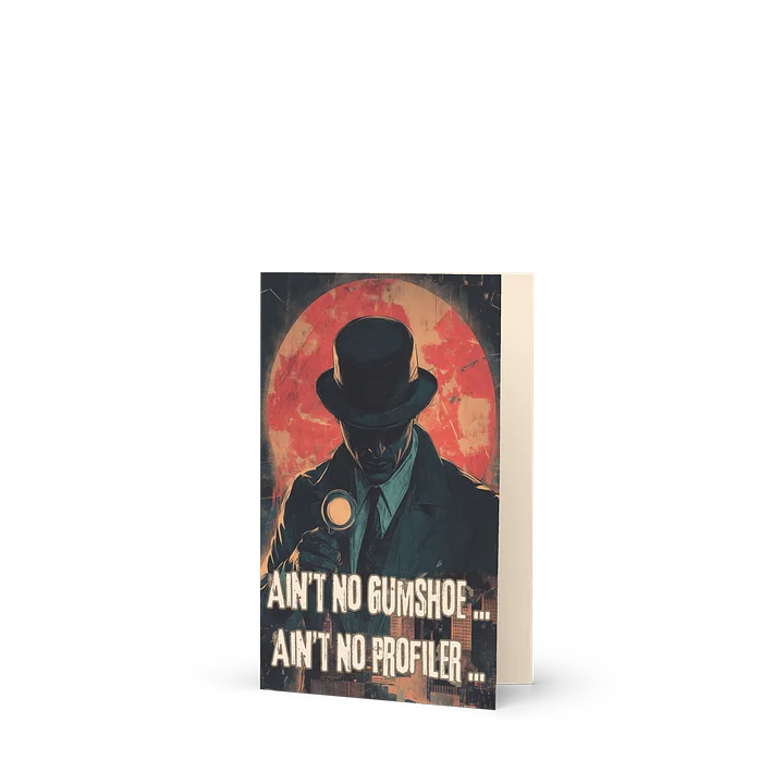 Gumshoe Profiler True Crime Card product image (1)