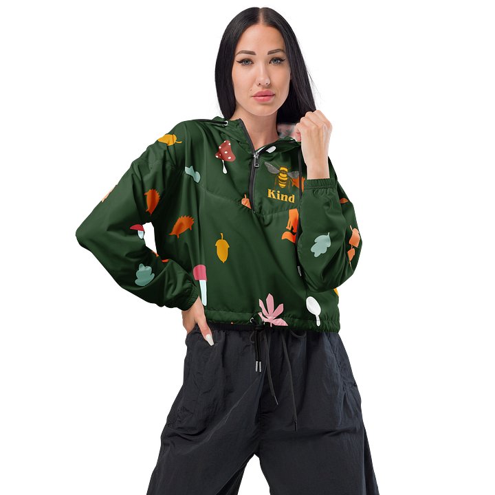 Bee Kind Cozy Crop Jacket product image (1)