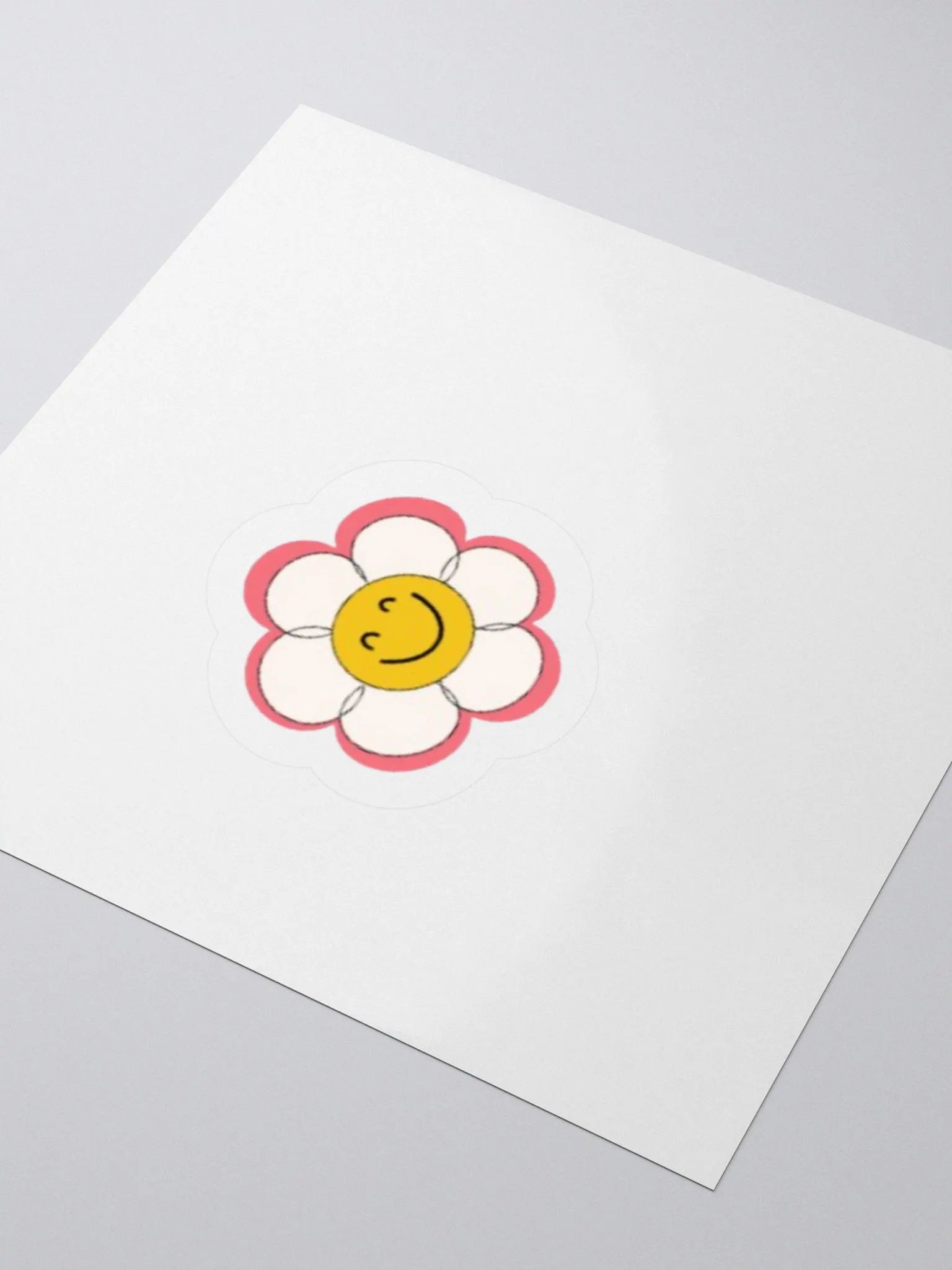 Pink Flower Sticker product image (3)
