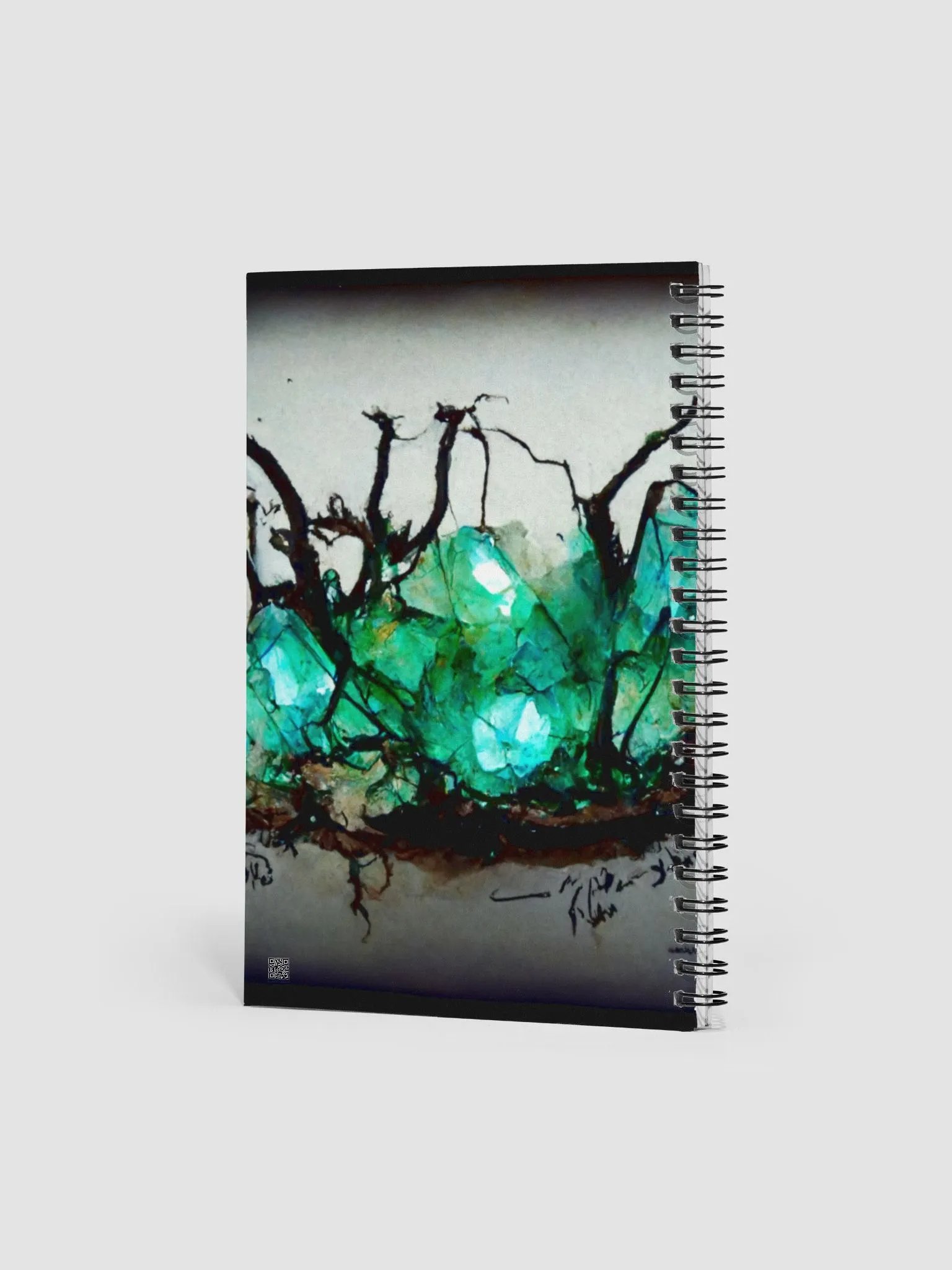 Crystalized Serenity Spiral Notebook product image (2)