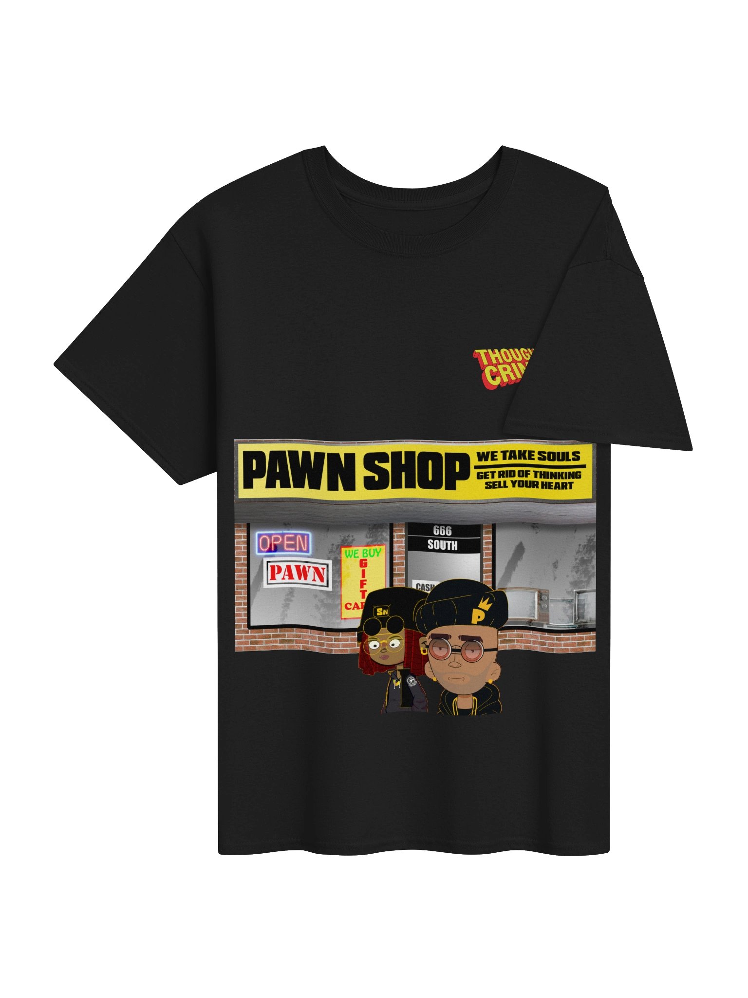 Thought Crimez 84 Pawn Shop Tee product image (16)