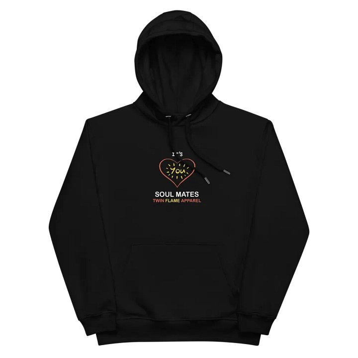 'Soul Mates' Premium Organic Cotton Eco Hoodie product image (2)