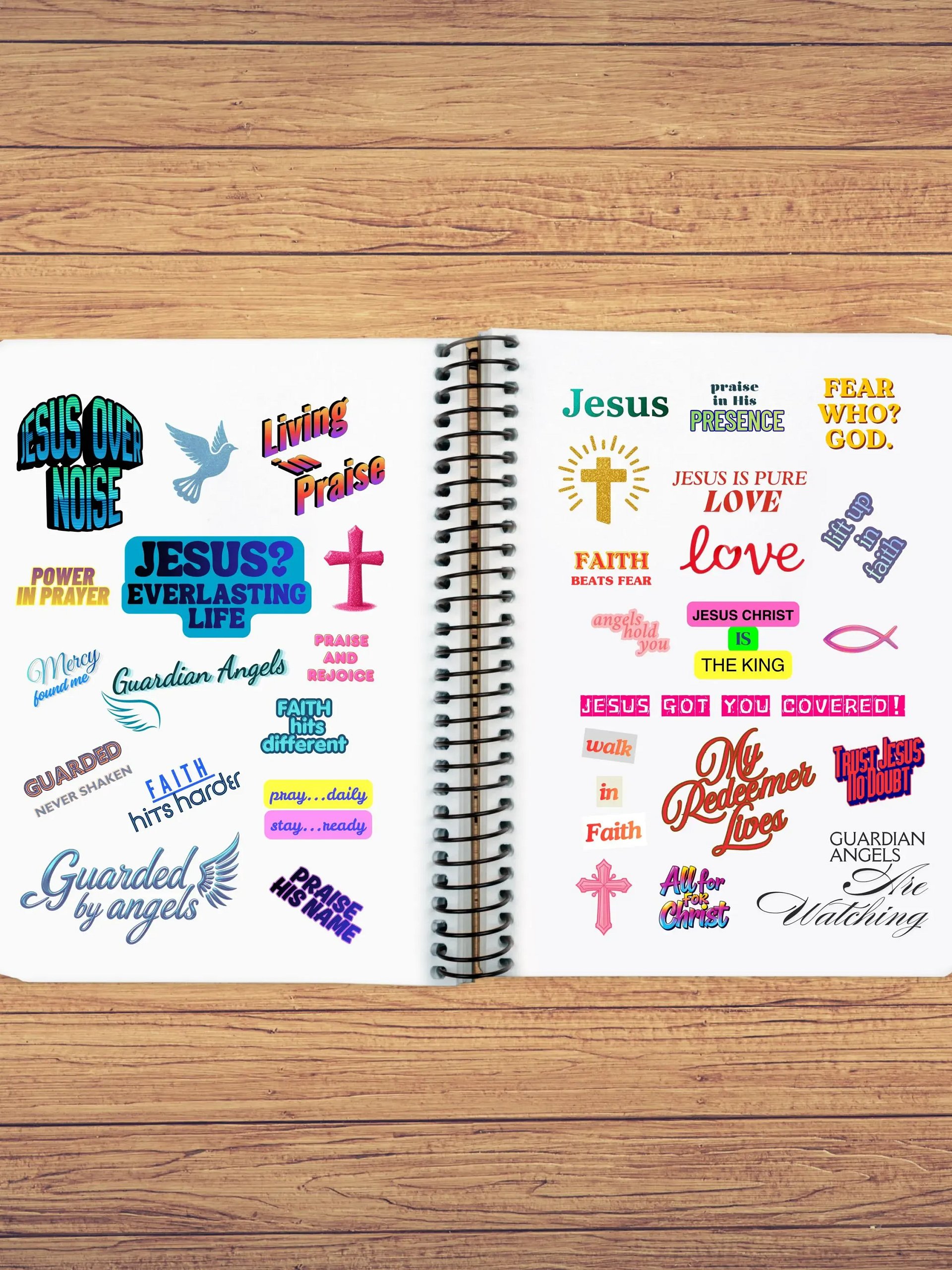 Scripture Affirmation & Bible Verse Bundle (15 pages) product image (4)