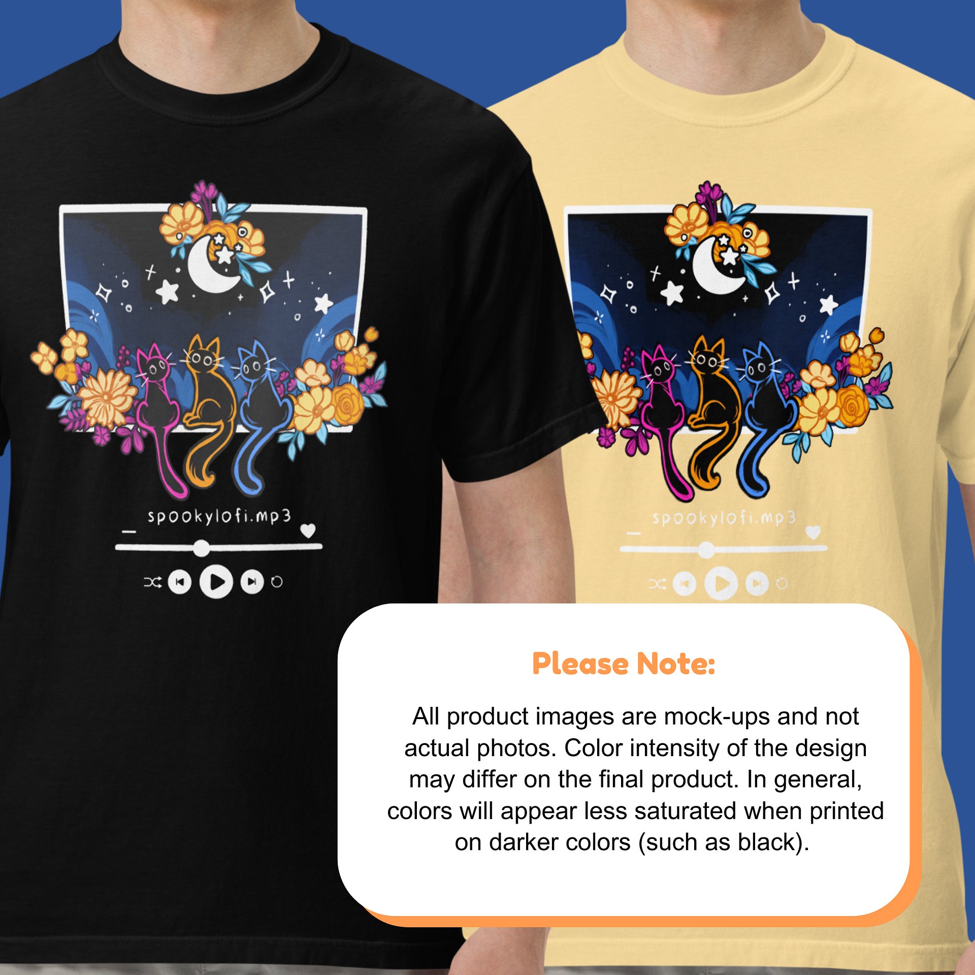 Subtle Pansexual Pride Lofi Cat Tee product image (4)