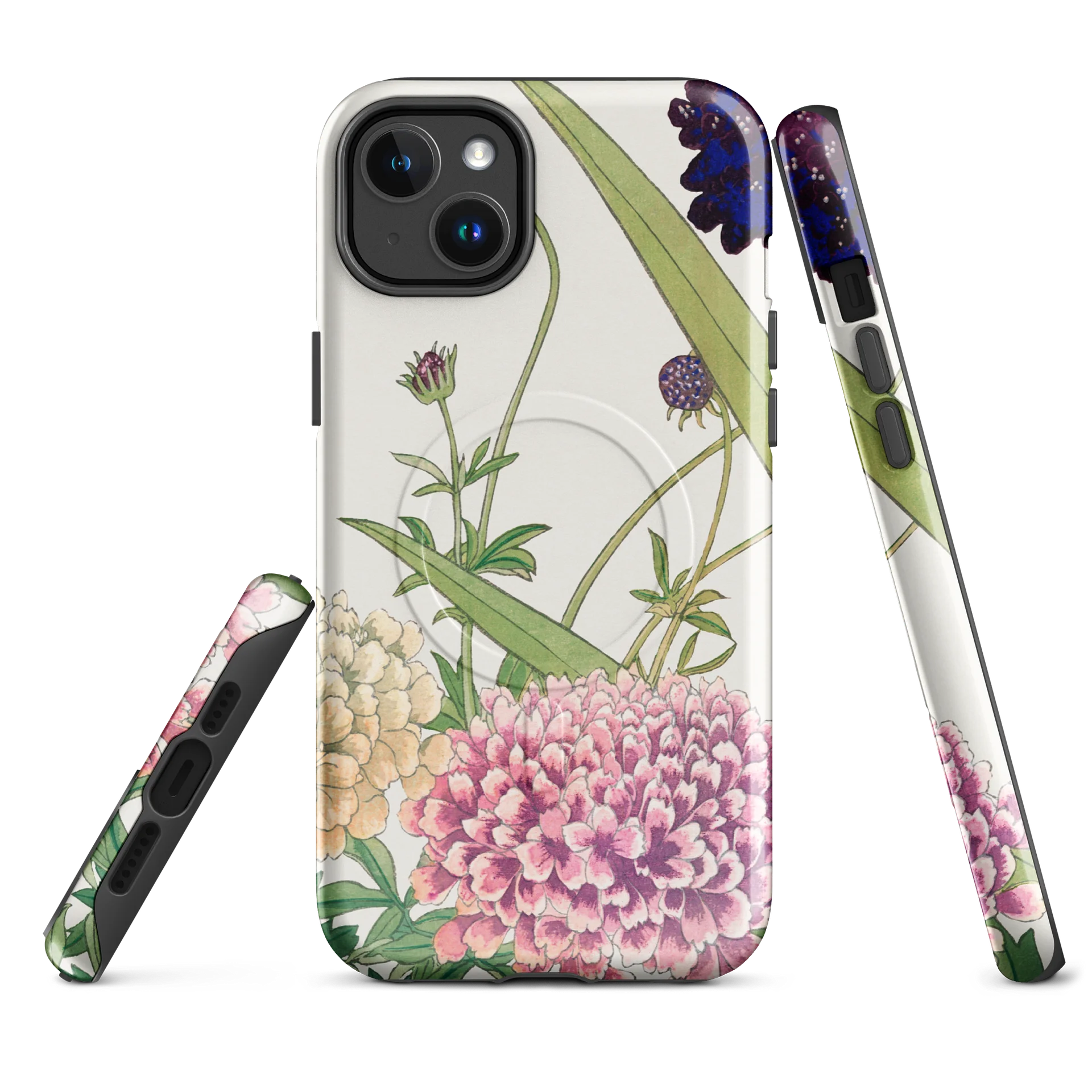 Floral iPhone MagSafe® Tough Case product image (3)