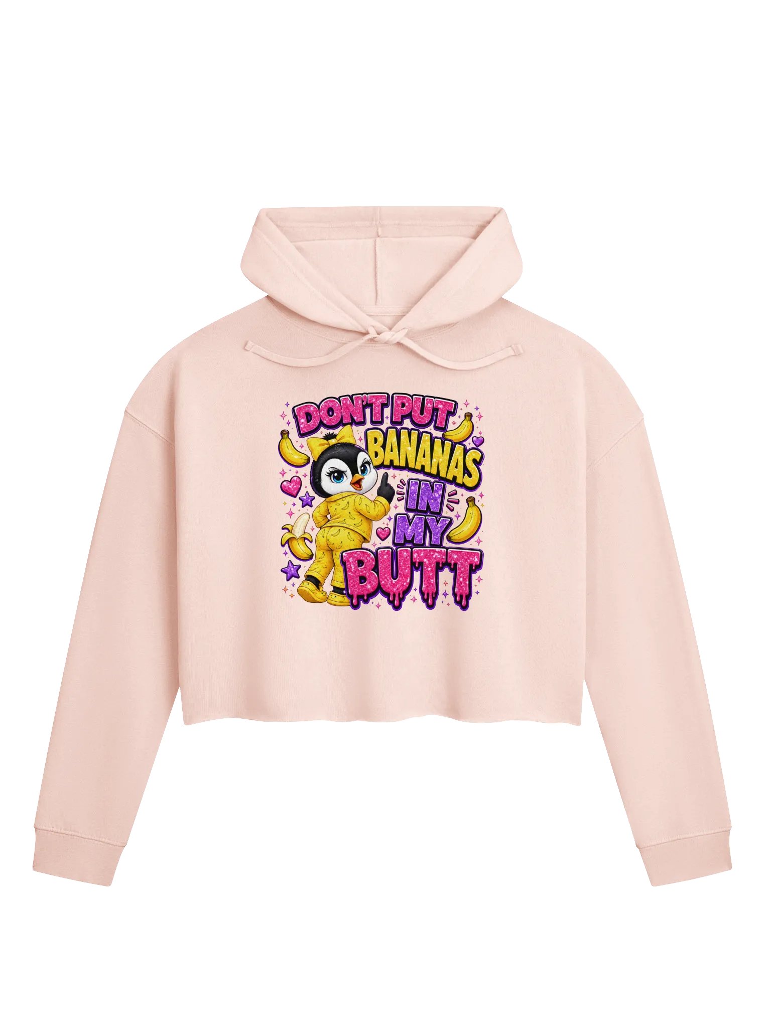 Don't Put Bananas Lulu Cropped Hoodie product image (1)