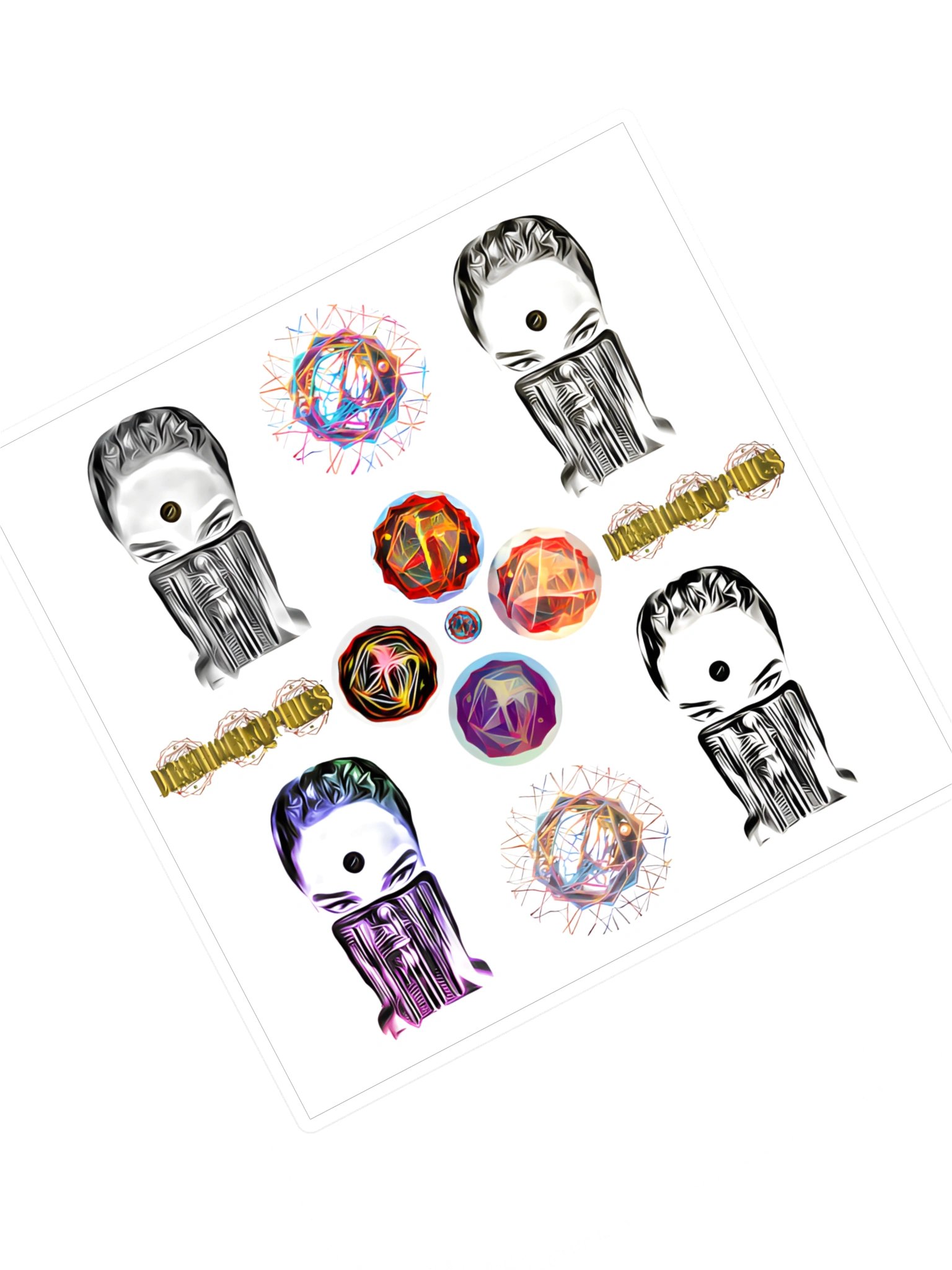 Old Meets New Stickers product image (1)