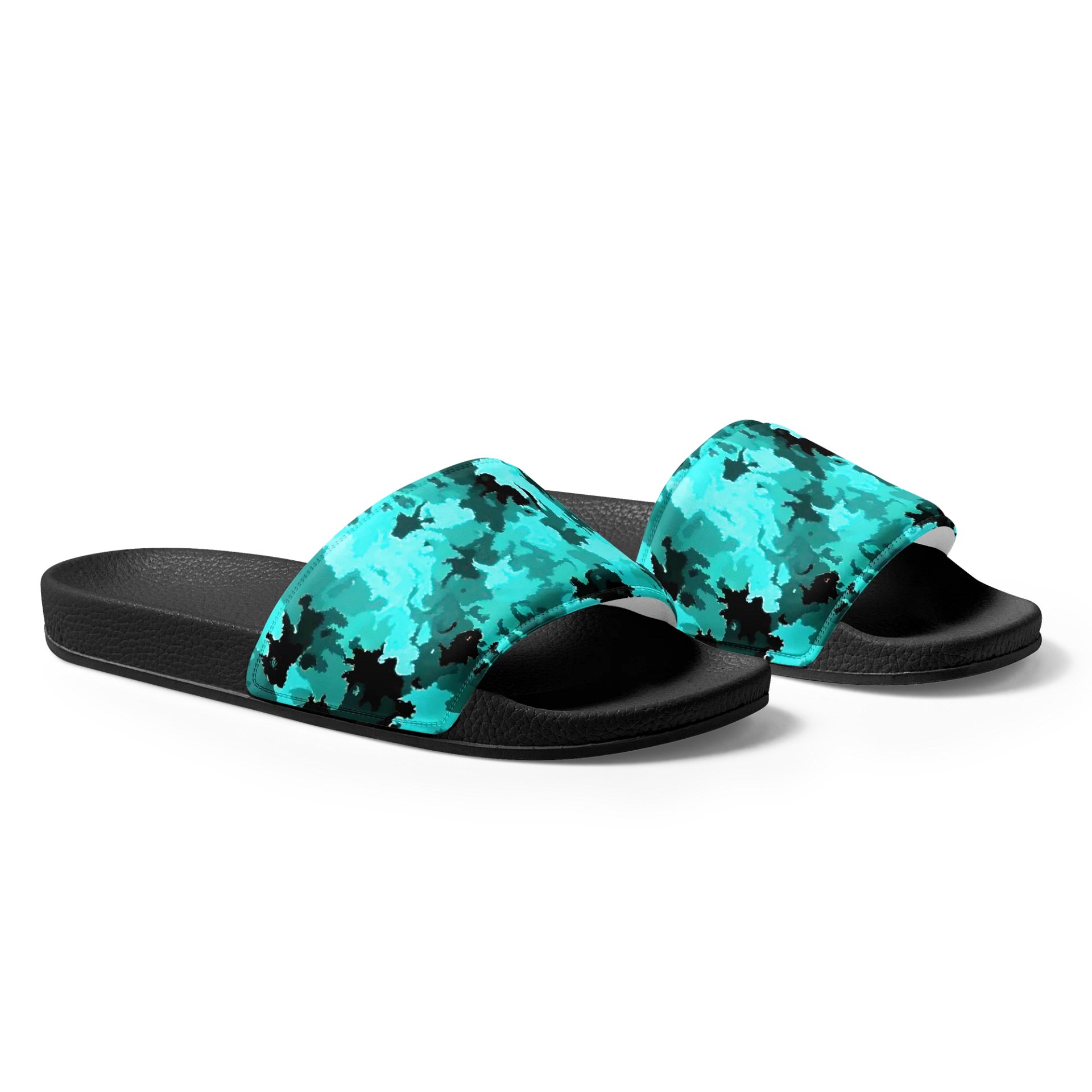 Oceanic Camo Women's Slides product image (1)