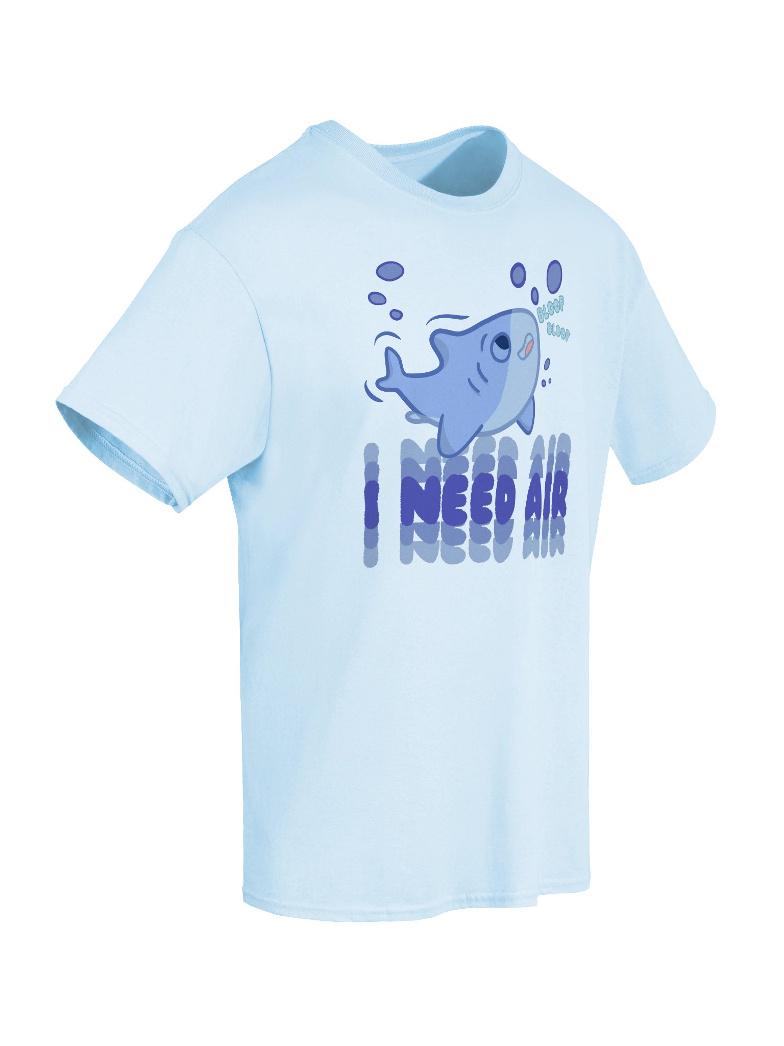I need air - shark - Cartoon Shirt product image (52)