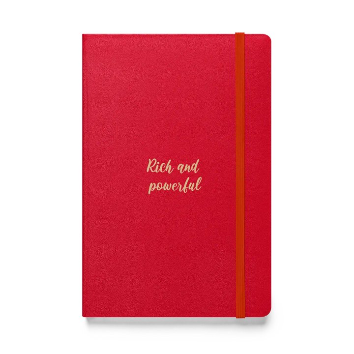 Rich and Powerful Hardcover Journal product image (1)
