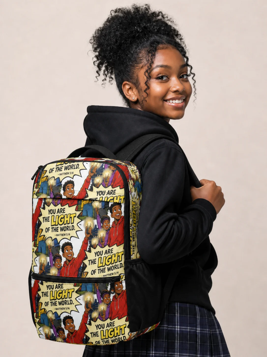 Light of the World Backpack product image (1)