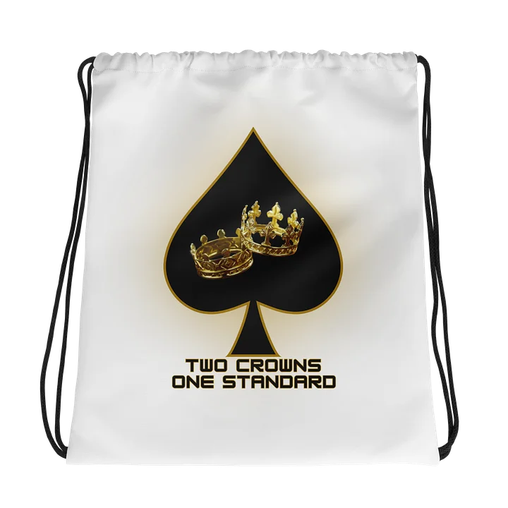 Royal Spade All-Over Drawstring Bag product image (1)