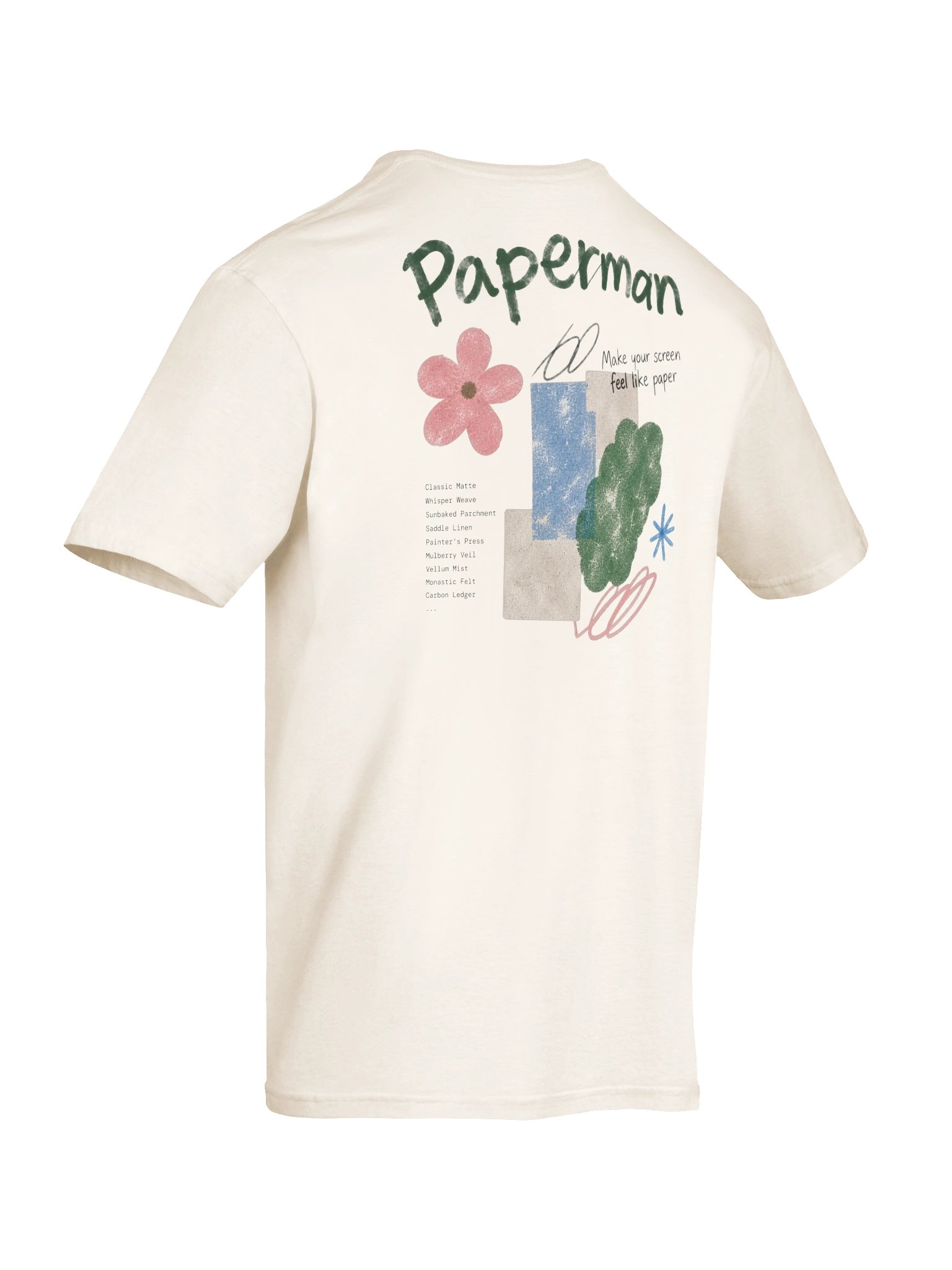 Embroidered Paperman Tee product image (8)