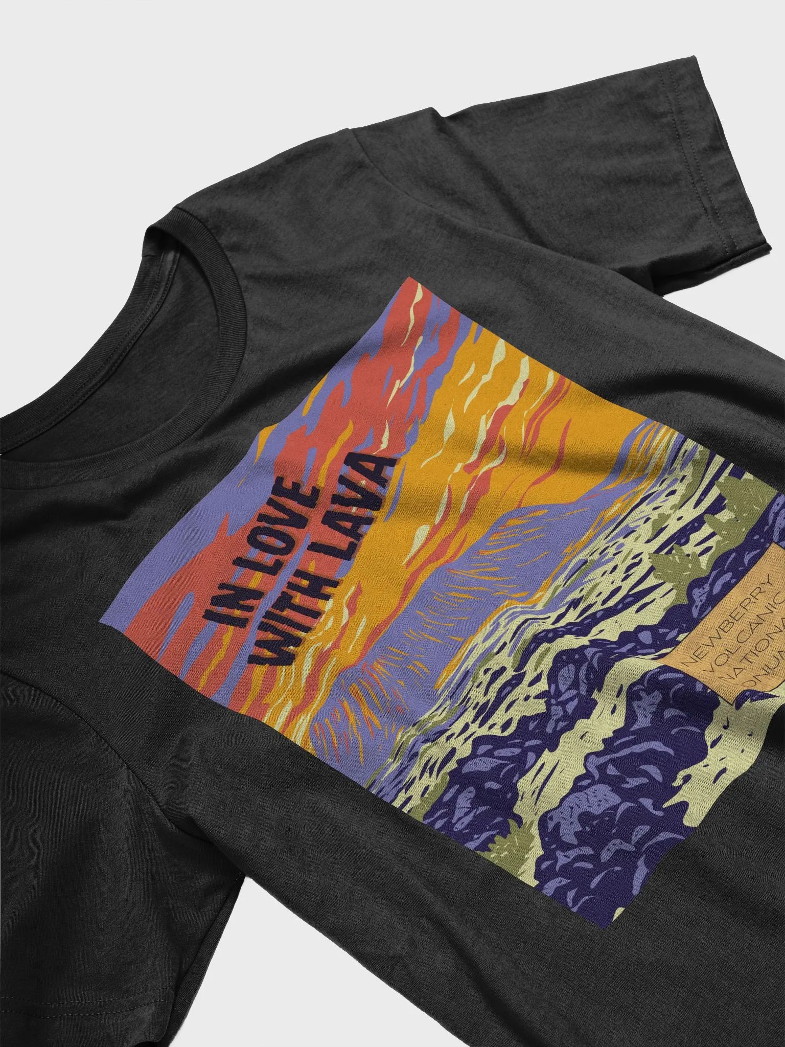 Newberry Volcanic Monument Tee - Oregon Country Collection product image (18)