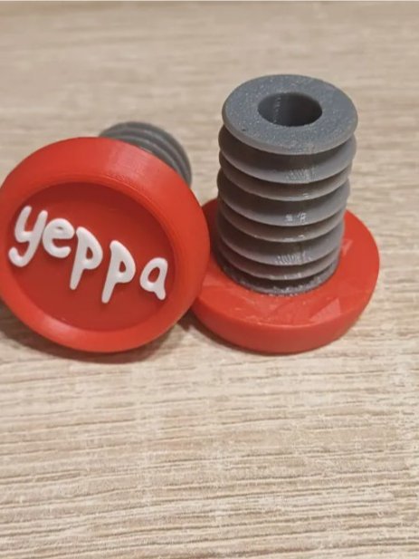 Scooter handlebar endcaps product image (2)