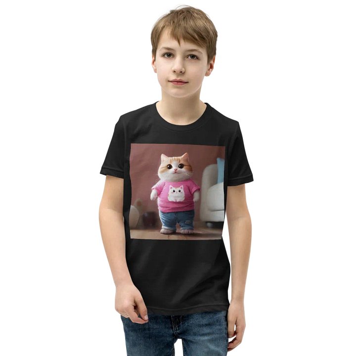 Cute Cat Kids T-Shirt / pet.dance.lovers product image (1)