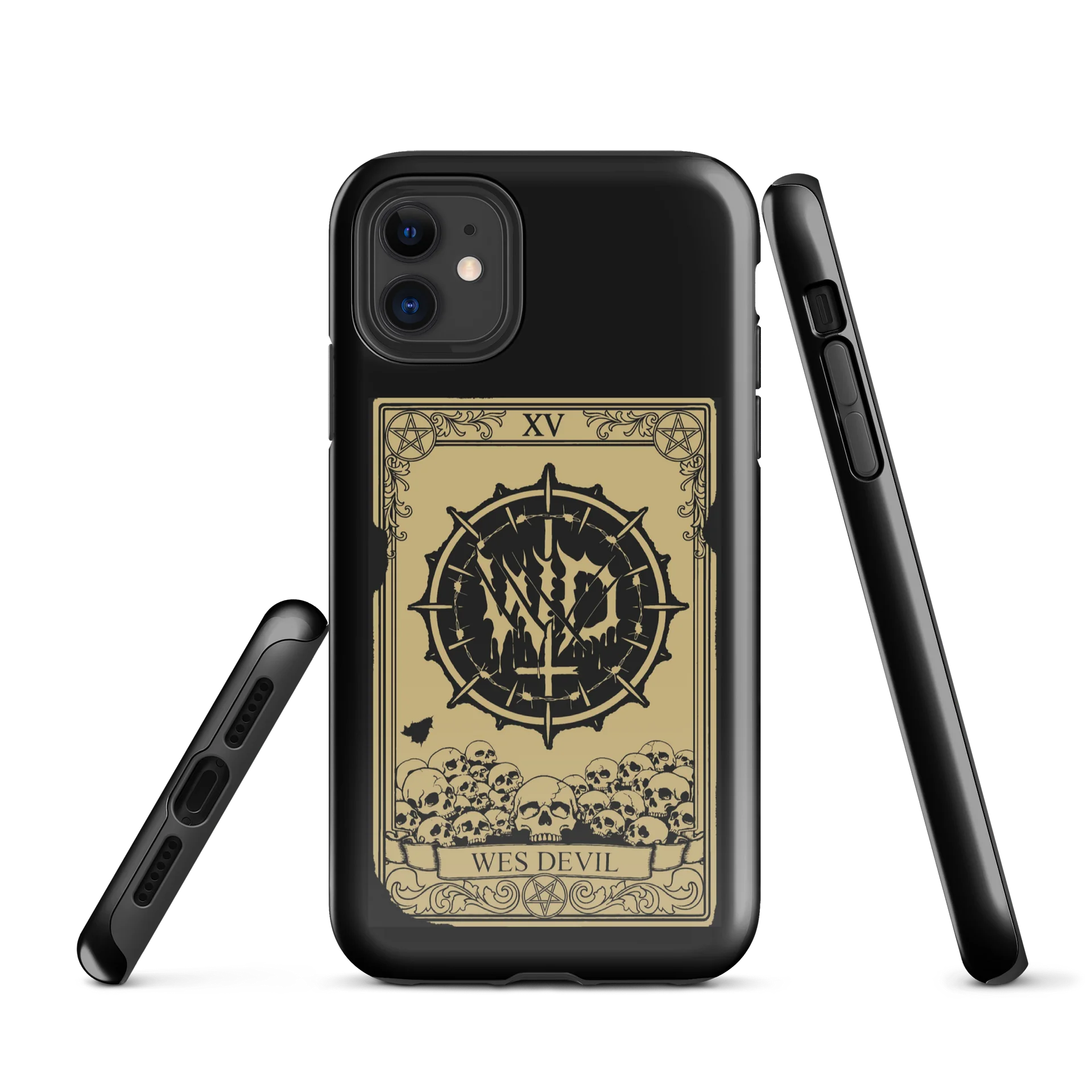 Wes Devil Tarot iPhone Tough Case product image (1)