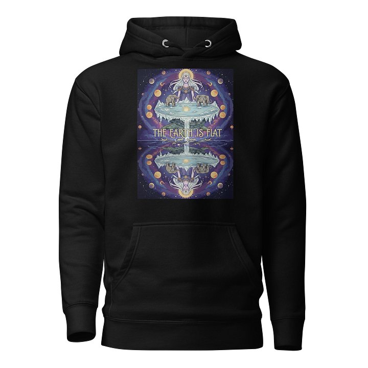 Celestial Flat Earth Unisex Hoodie product image (1)