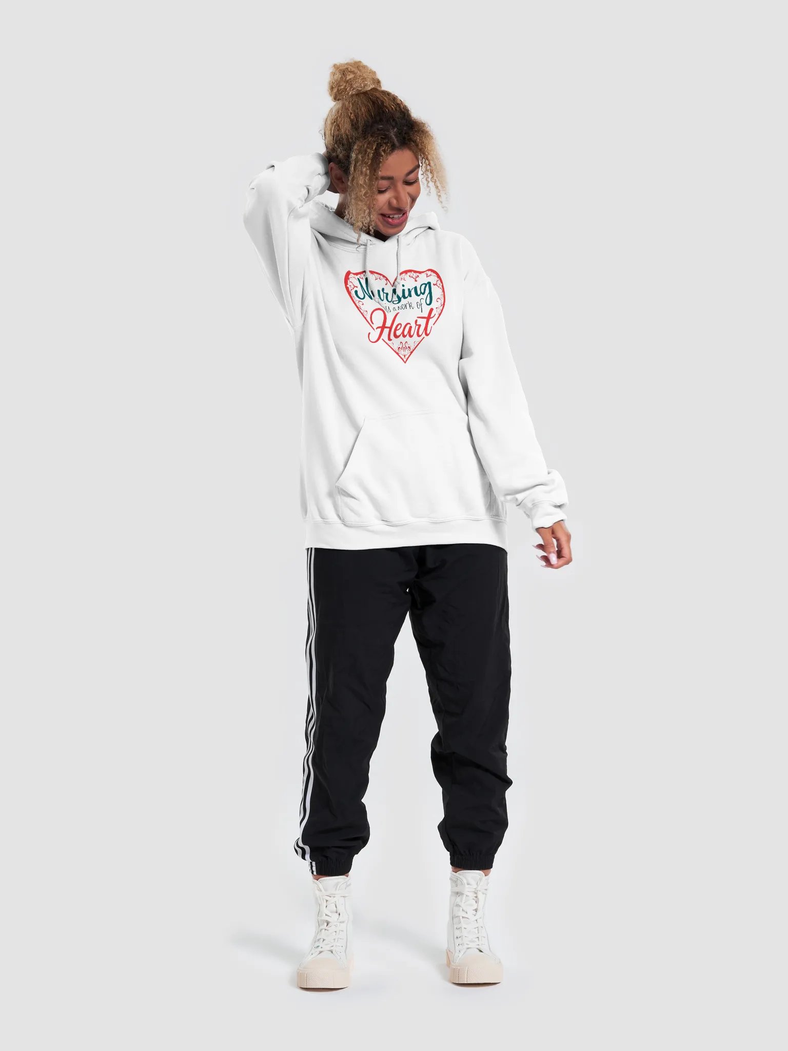 Heartfelt Nursing Tribute Hoodie product image (36)