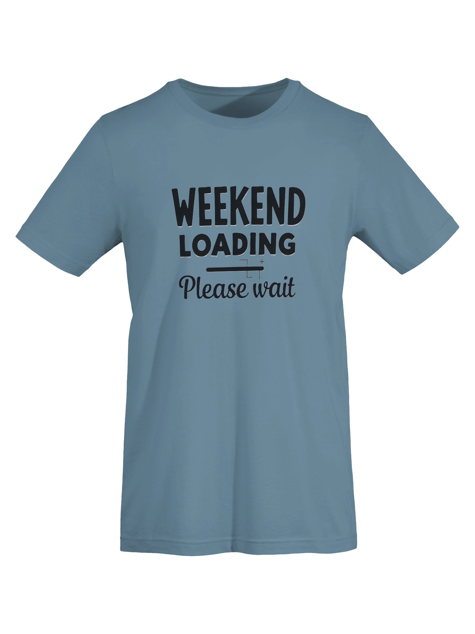 Weekend Loading Please Wait T-Shirt - Funny Weekend Vibes Tee - Bella Canvas 3001 Unisex Shirt product image (68)