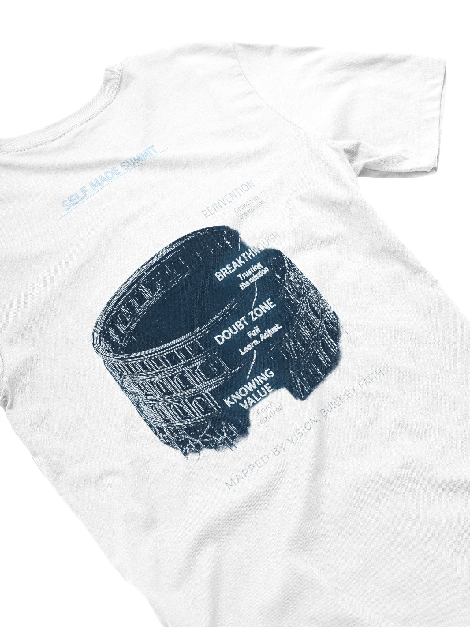 FIND BUILD REPEAT T-Shirt – Blueprint Glow Edition | IT’S A PROBLEM!® product image (13)