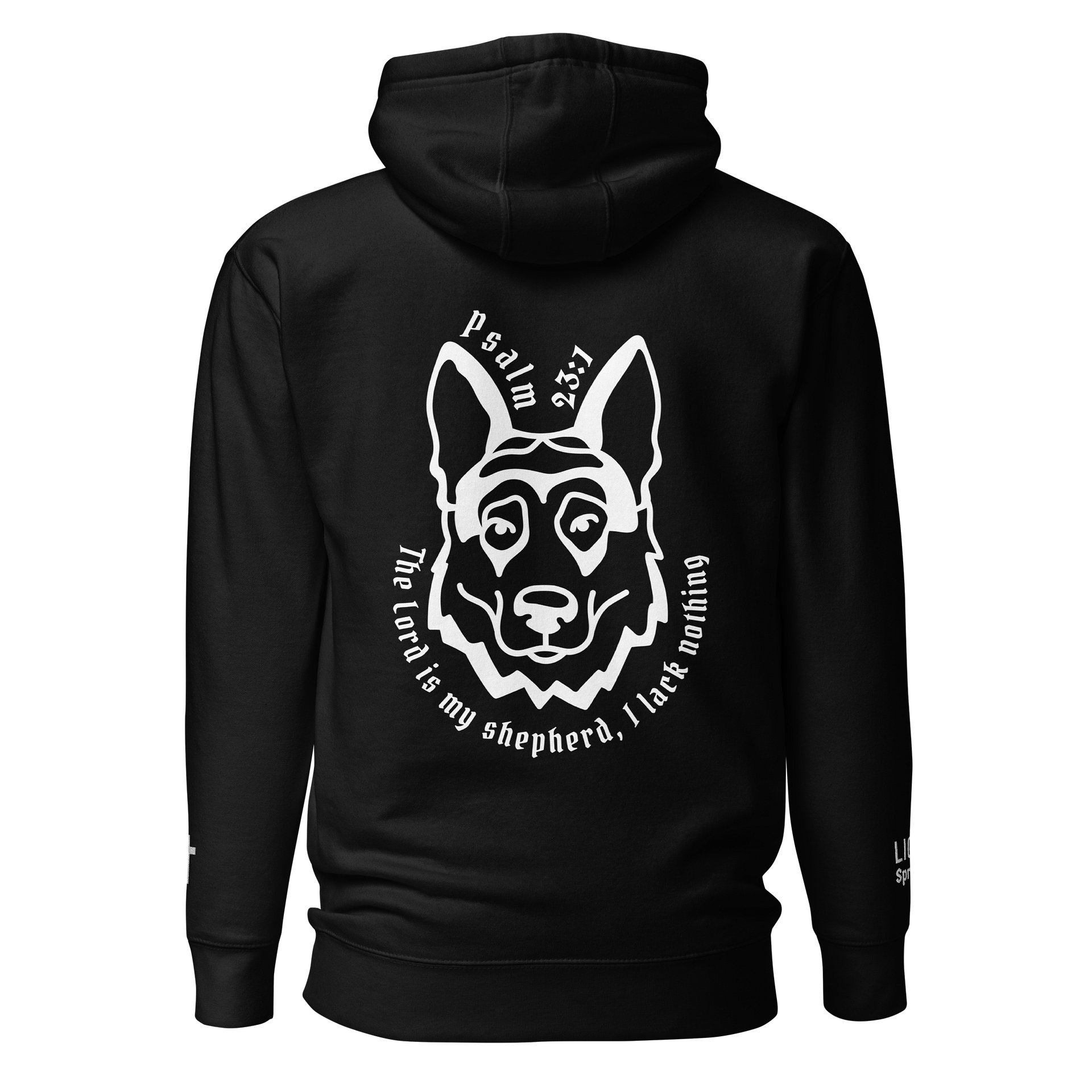 Psalm 23:1 - Hoodie product image (1)
