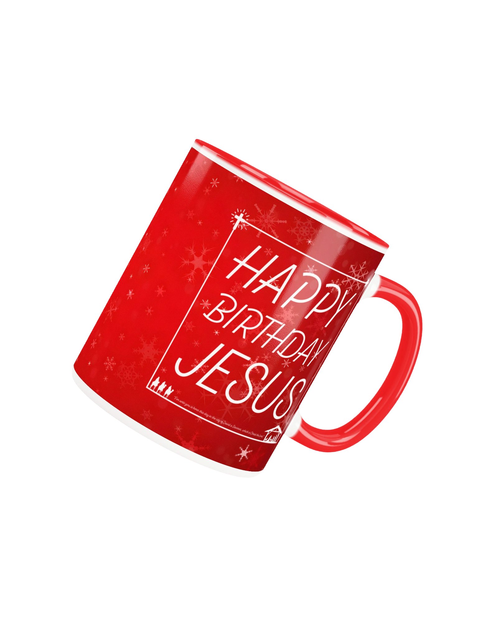 Happy Birthday Jesus Luke 2:11 Mug product image (8)