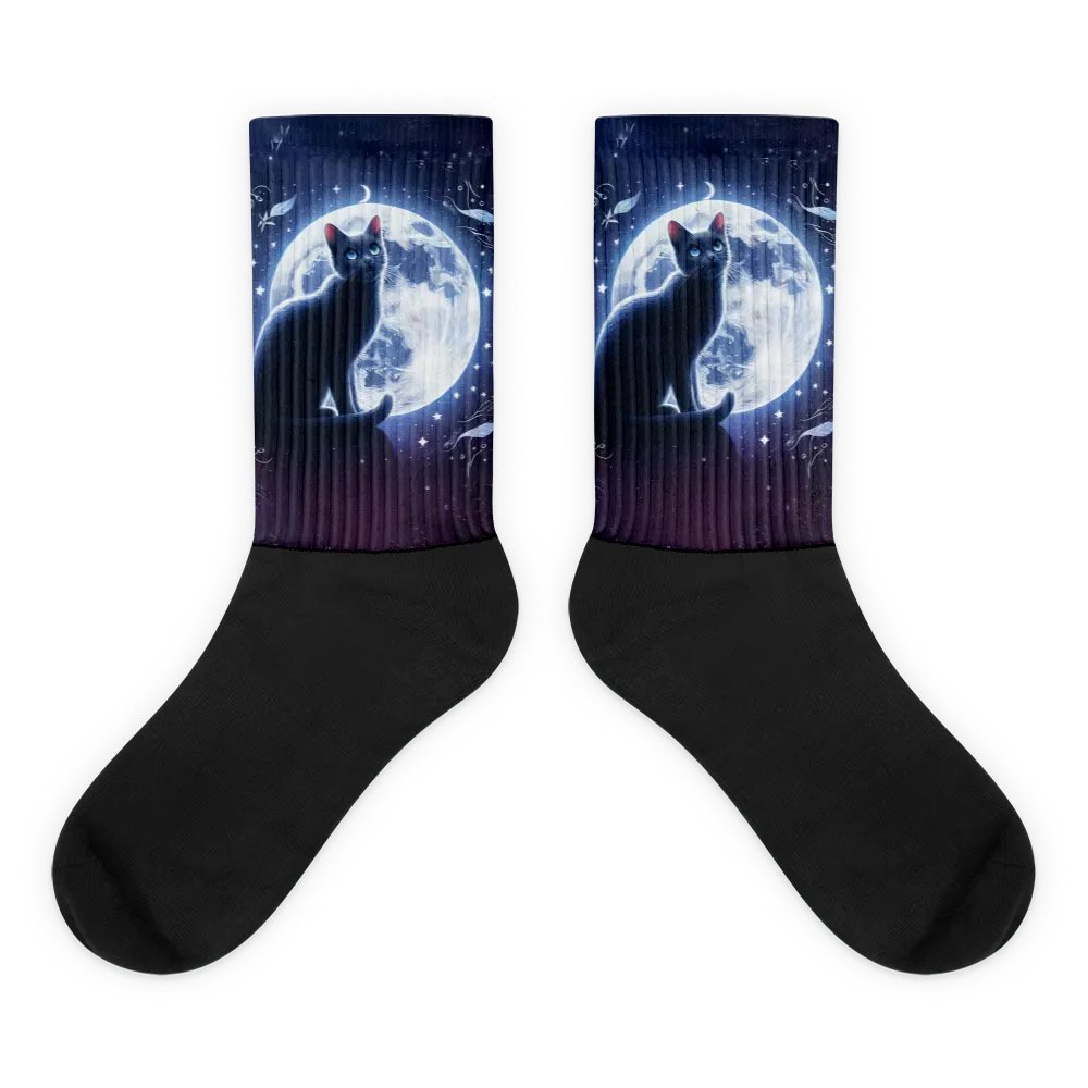 Black Foot Sublimated Socks product image (1)