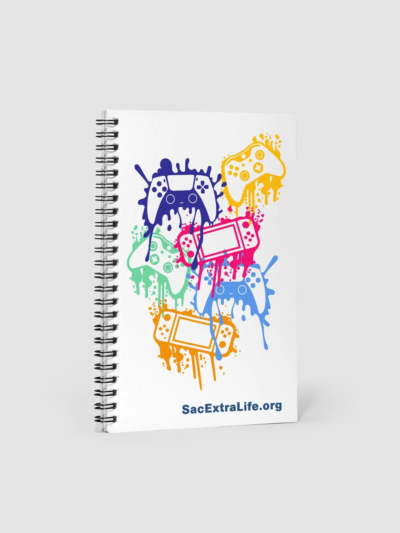 Game Controller Color Pop Notebook product image (1)
