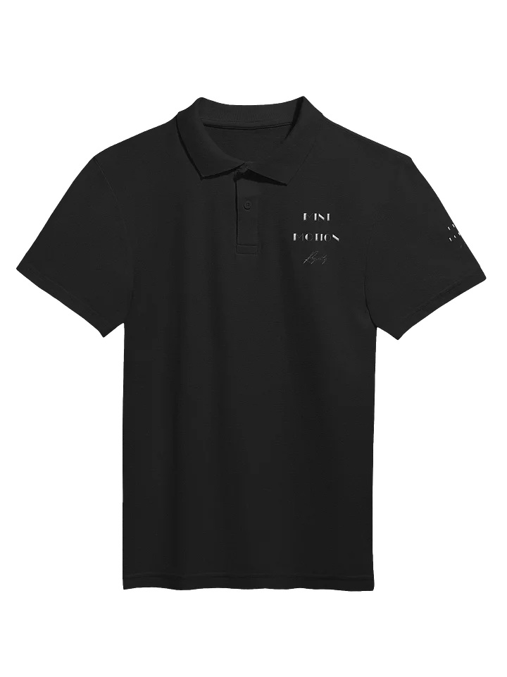Royalty Series White Print Premium Polo Shirt product image (1)