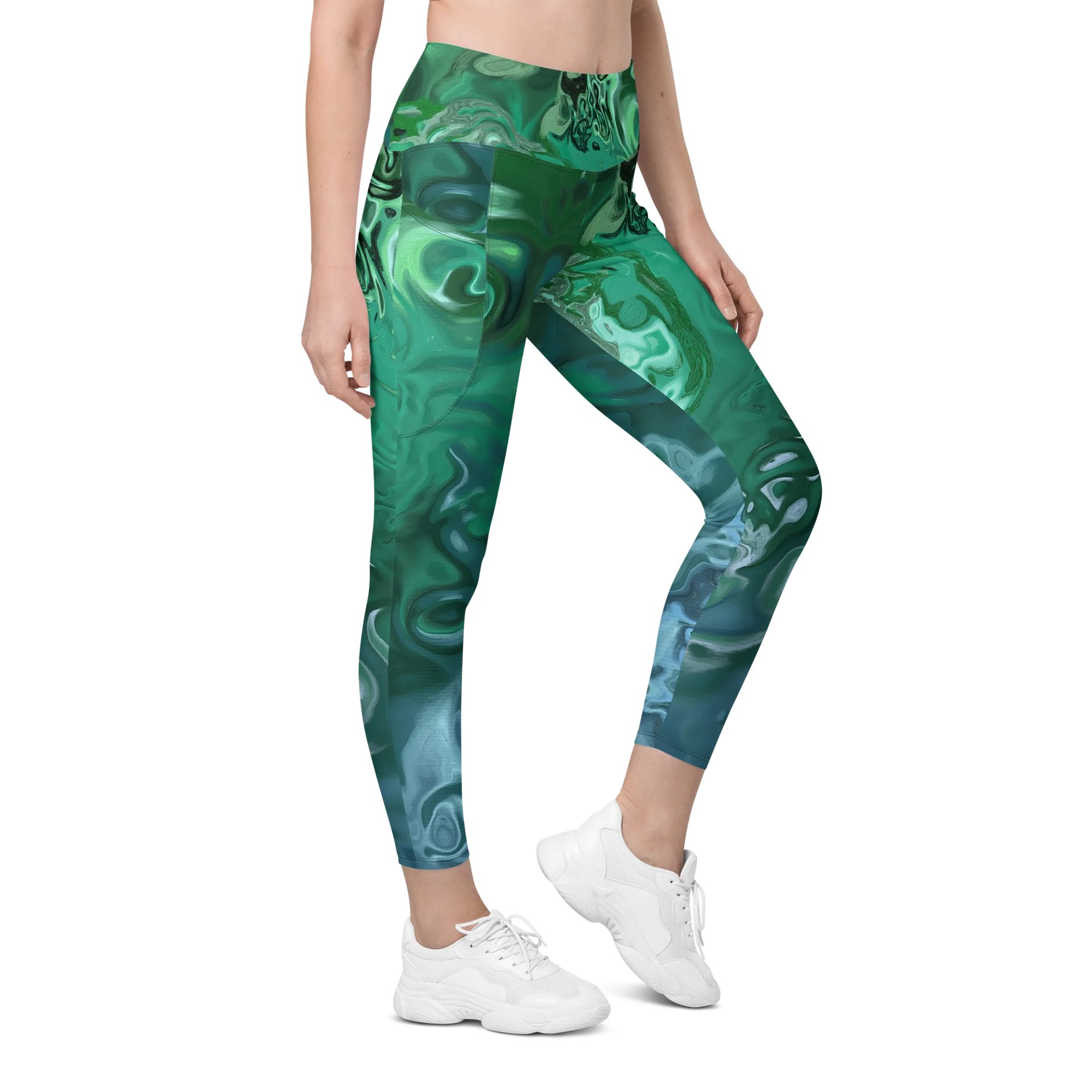 Emerald Serenity Leggings product image (5)