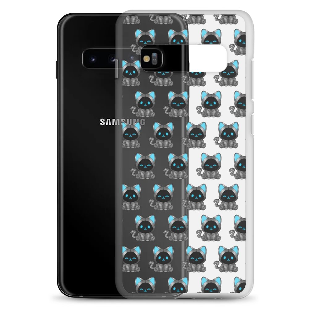 PalBot Samsung Phone Case (Blue) product image (2)