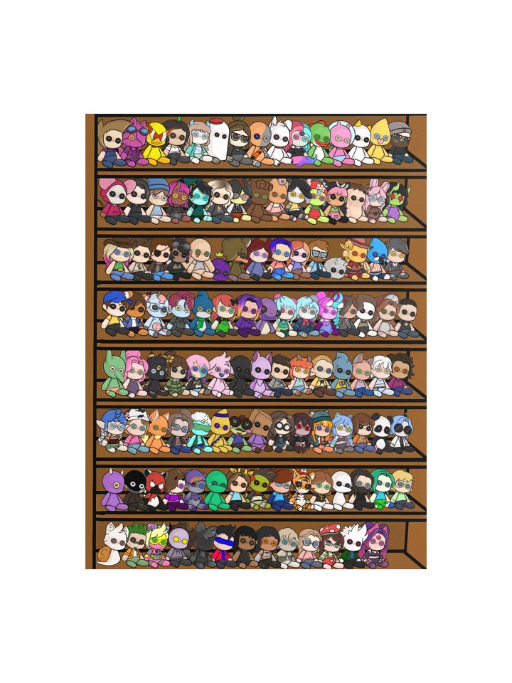 Plushies Shelf Poster product image (1)