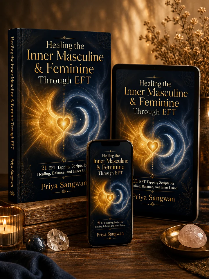 Healing the Inner Masculine & Feminine Through EFT : 21 EFT Tapping Scripts for Emotional Balance, Safety & Inner Union product image (2)