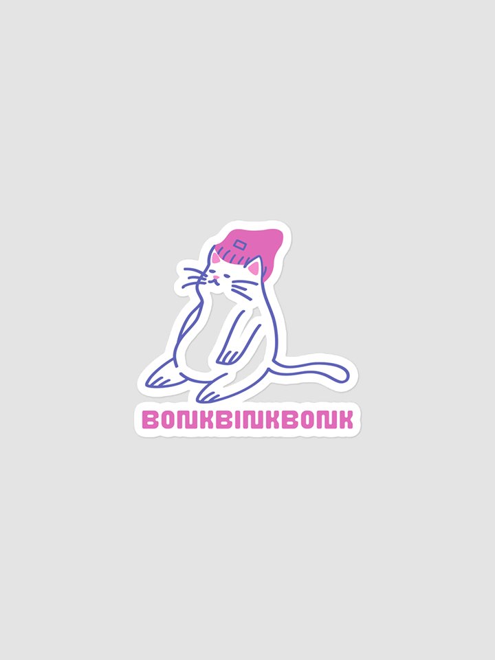 bonkbinkbonk Mira Sticker product image (1)