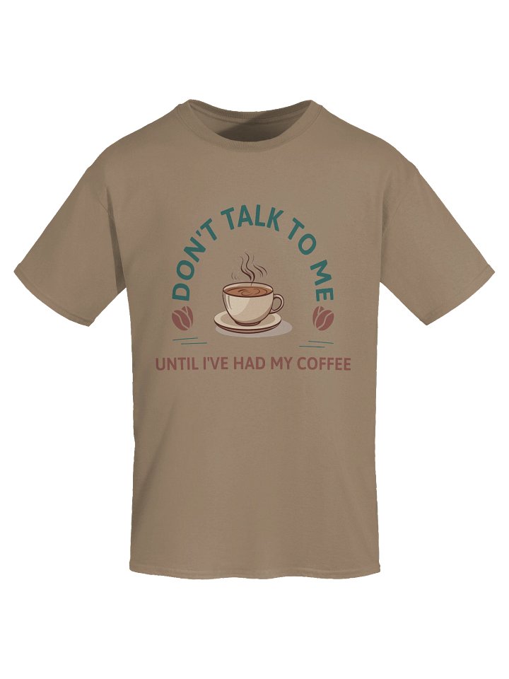 Steaming Coffee Cup Gildan Heavyweight T-Shirt product image (49)