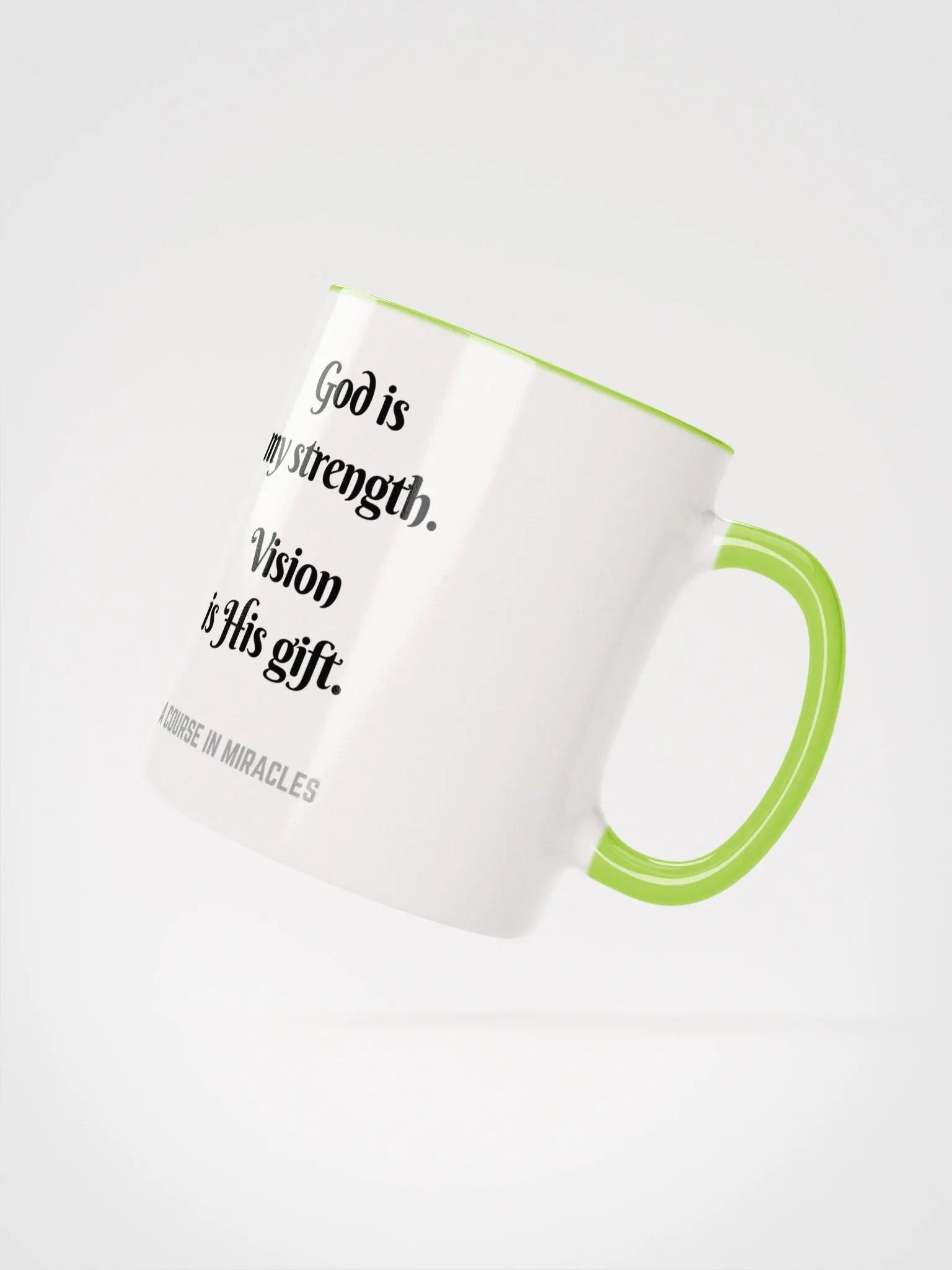 God is my strength - ACIM Inspirational Mug product image (16)