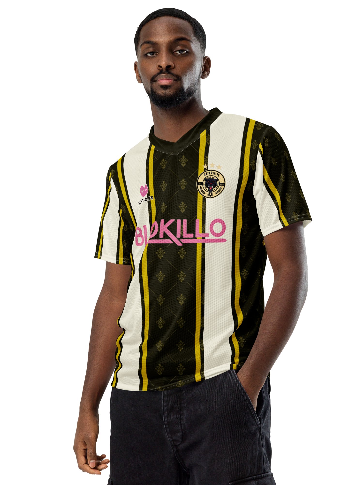 Bateria FC Retro Style Training Jersey product image (8)