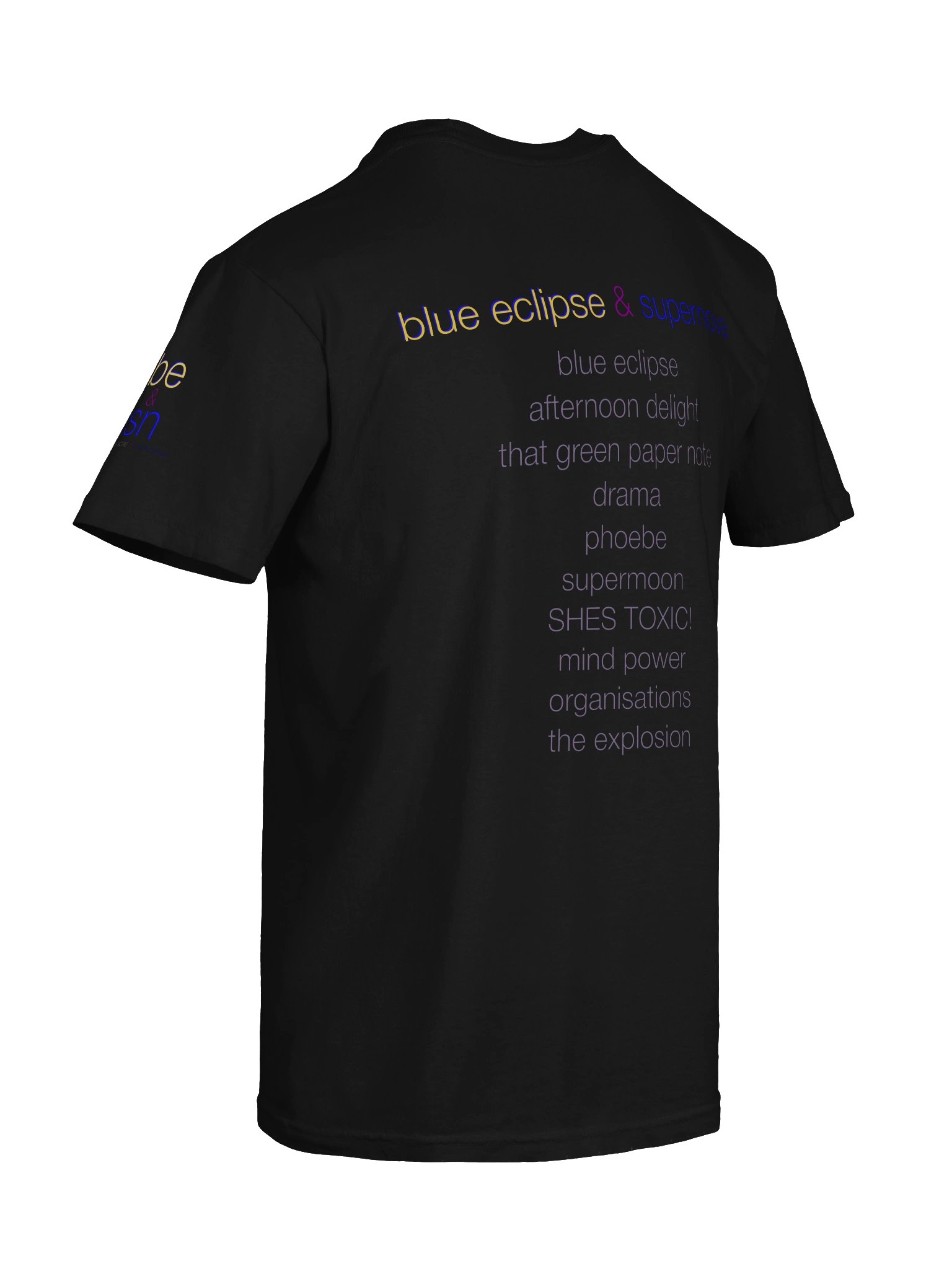 blue eclipse & supernova I - Standard T-Shirt product image (44)