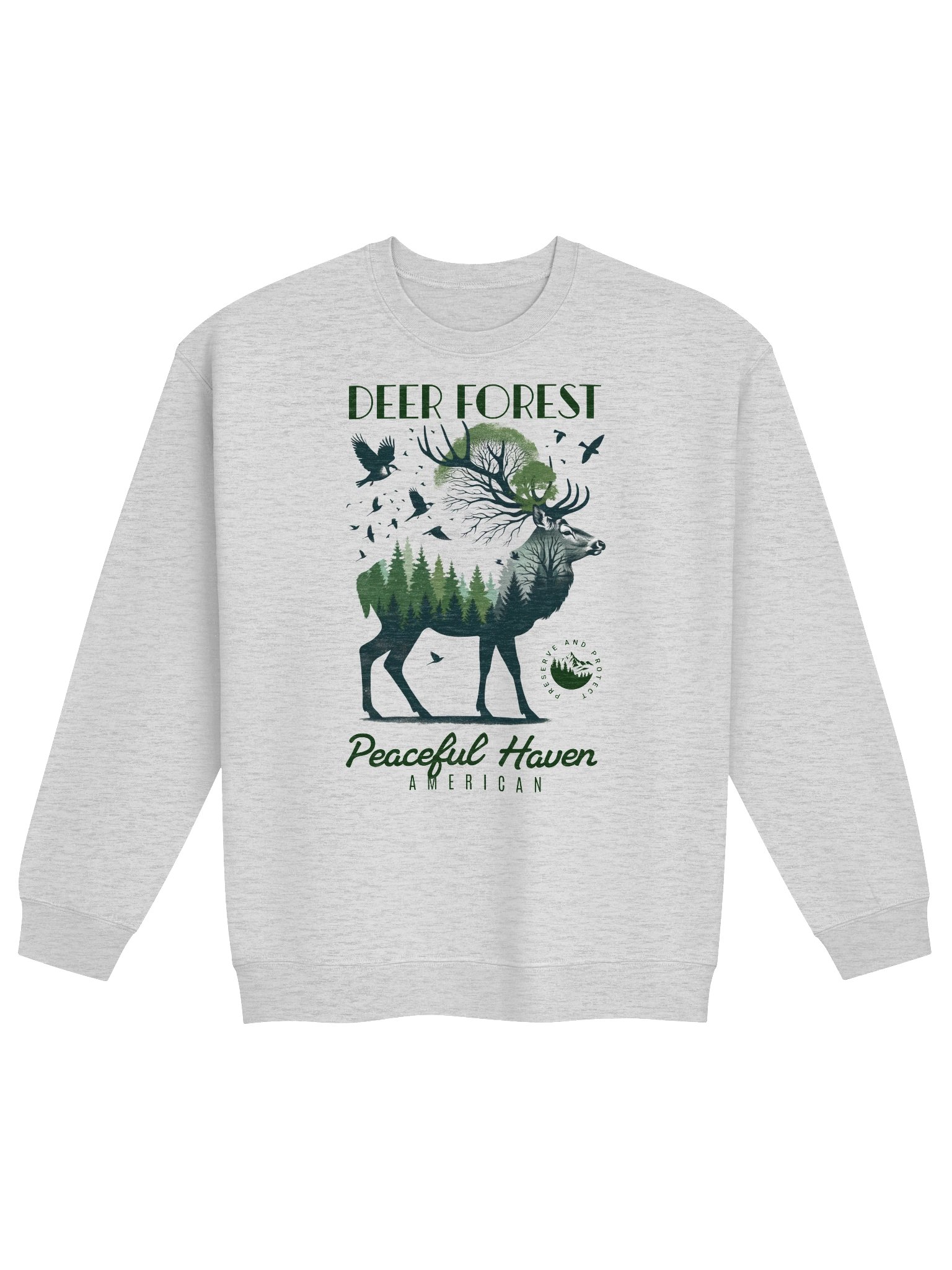 Nature's Embrace: The Ultimate Sweatshirt for Forest Lovers product image (1)