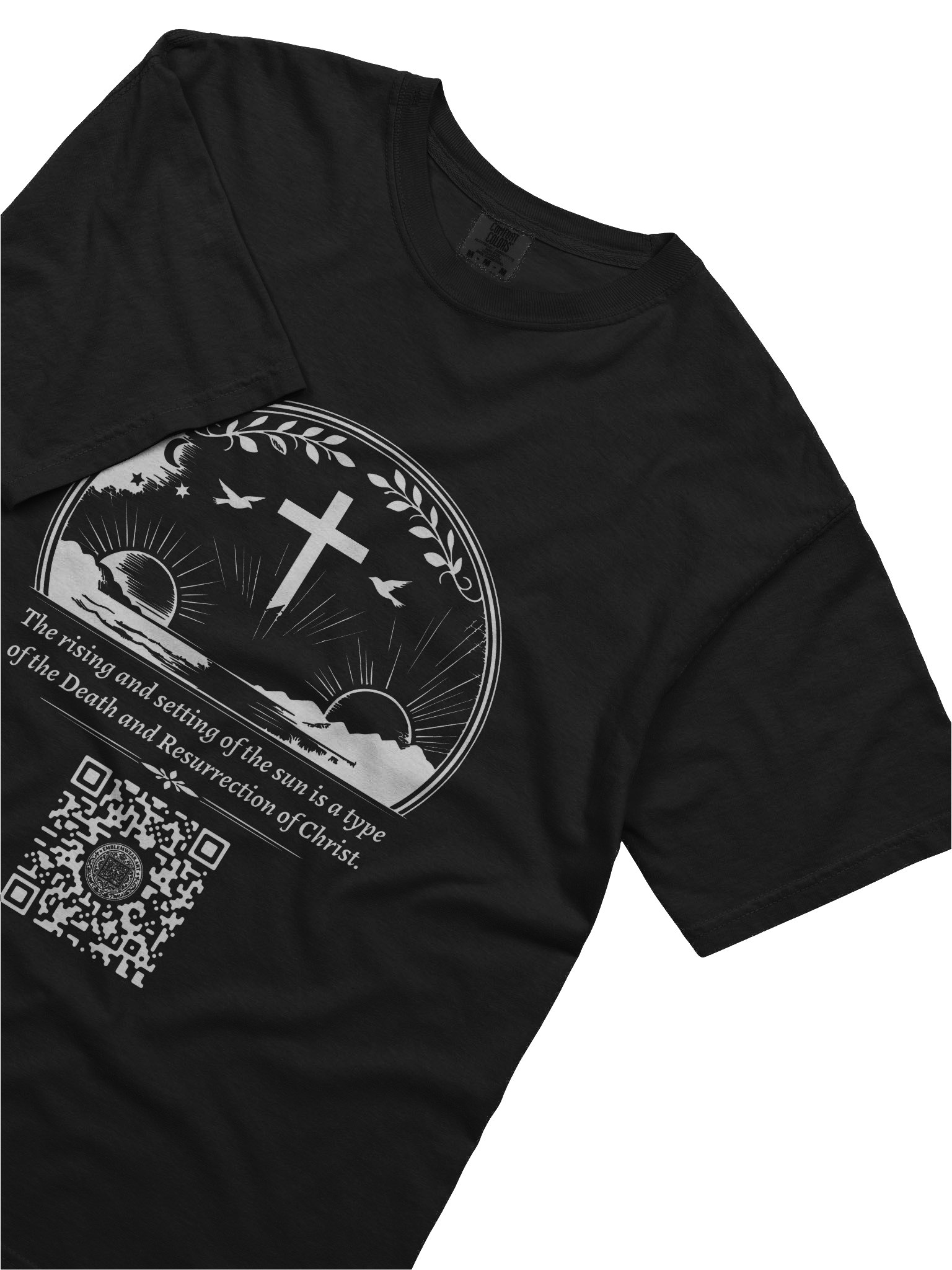 Rising and Setting of the Sun (White on Black/Color) product image (40)