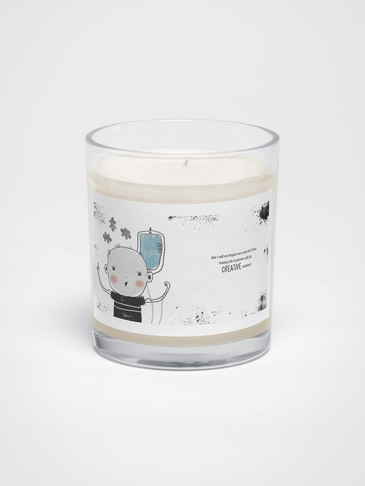 Soy Wax Candle - Unscented - Creative Solutions from Chemo Ate My Eyebrows product image (1)